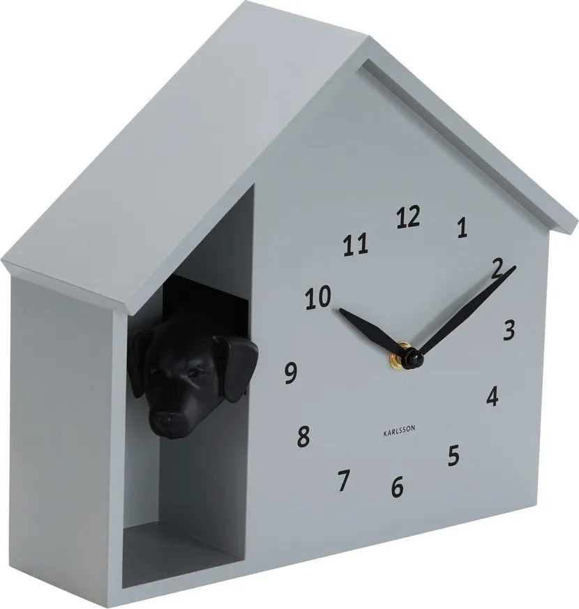 Zegar ścienny Peeking Doggy – Karlsson