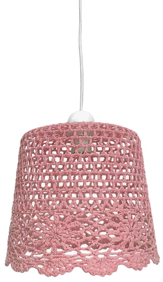 Różowa lampa wisząca Nonna – Candellux Lighting