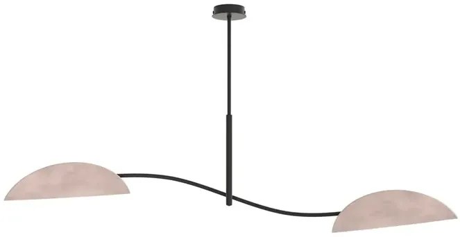 Szara minimalistyczna lampa - M129-Urdom