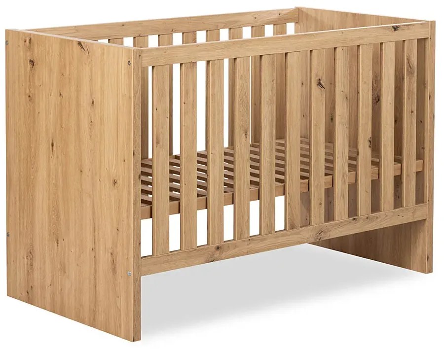 Łóżeczko dziecięce AMELIA 120x60 dąb LITTLE SKY