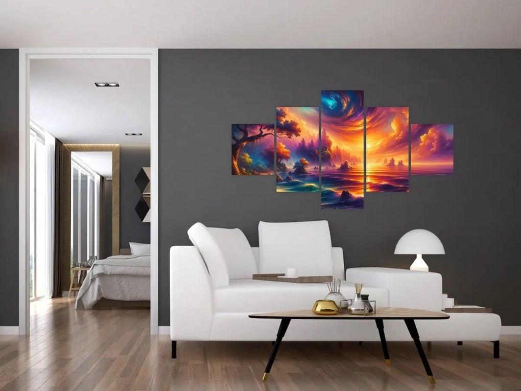 Obraz - Magiczny świat (125x70 cm)