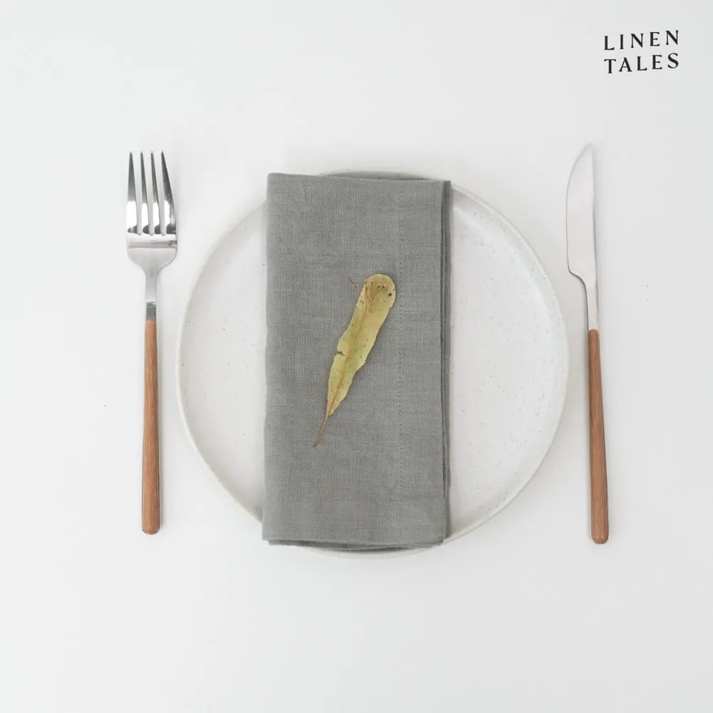 Serwetki zestaw 2 szt. lniane Khaki – Linen Tales