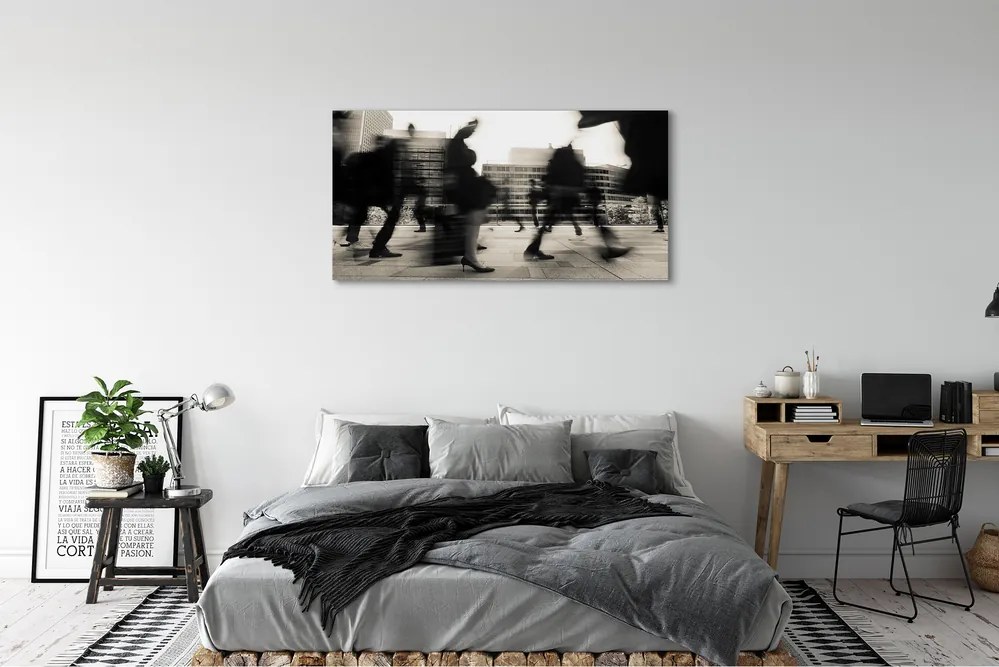 Zdjęcie na płótnie Ludzie w Mieście