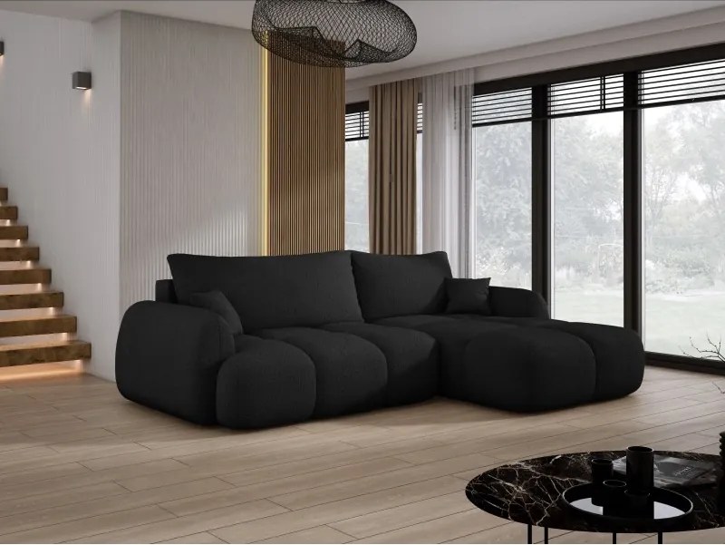 Narożnik COCO WIND z funkcją spania poduszkami i pojemnikiem NOW OR NEVER 100 WERSAL