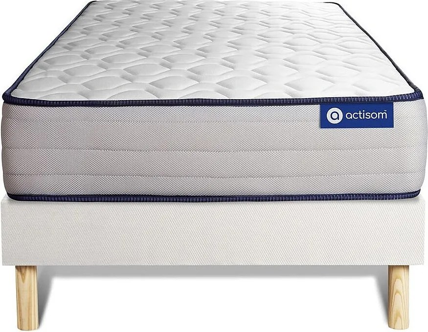 Materac Actilatex form 90x200cm + zestaw podstawa lózka