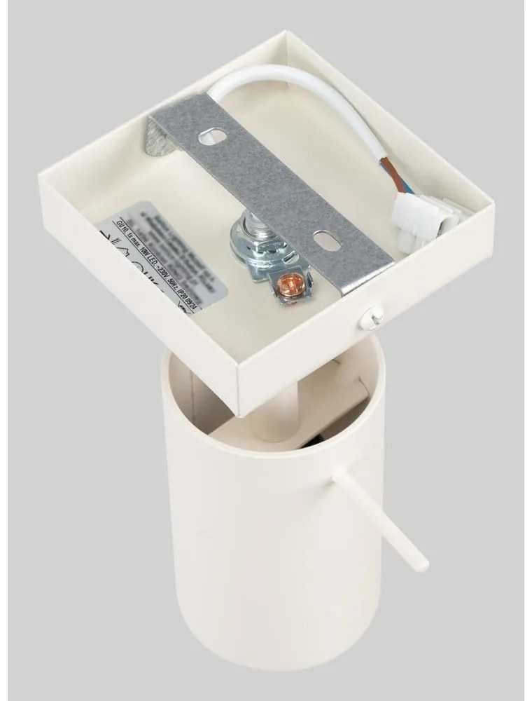 Kremowa lampa punktowa 8x16 cm Etna – Sollux