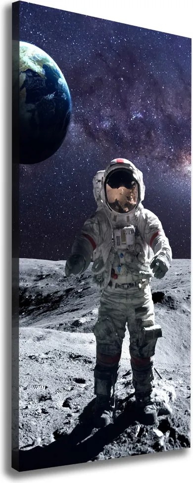 Foto obraz na płótnie do salonu pionowy Astronauta