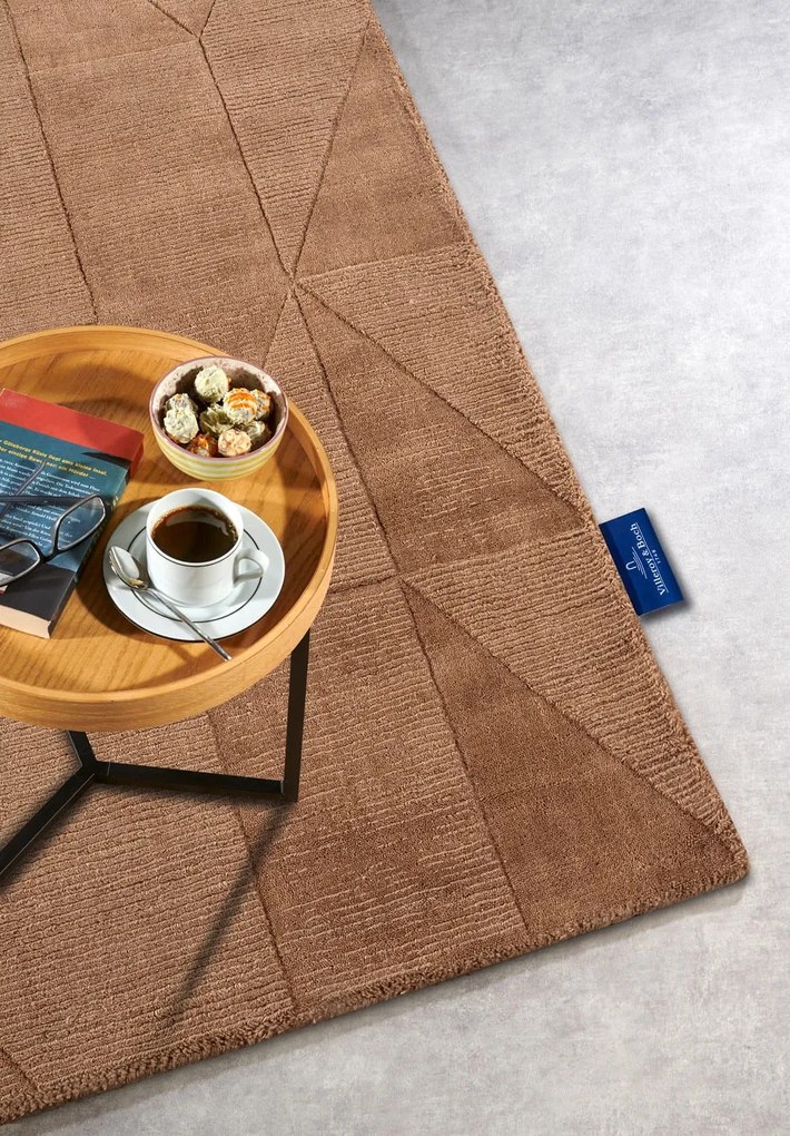 Dywan wełniany Villeroy &amp; Boch Ursule odcienie brązowego 120 cm x 170 cm