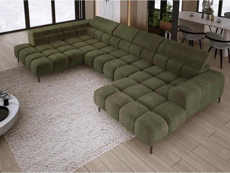 Narożnik PLAZA XL Lewostronny Tkanina EDEN 12 WERSAL