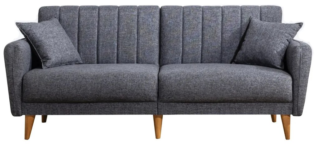 Sofa rozkładana Aqua ciemnoszara
