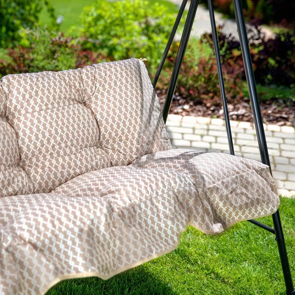 Poduszki z daszkiem na huśtawkę 138 cm Tora H031-05PB PATIO
