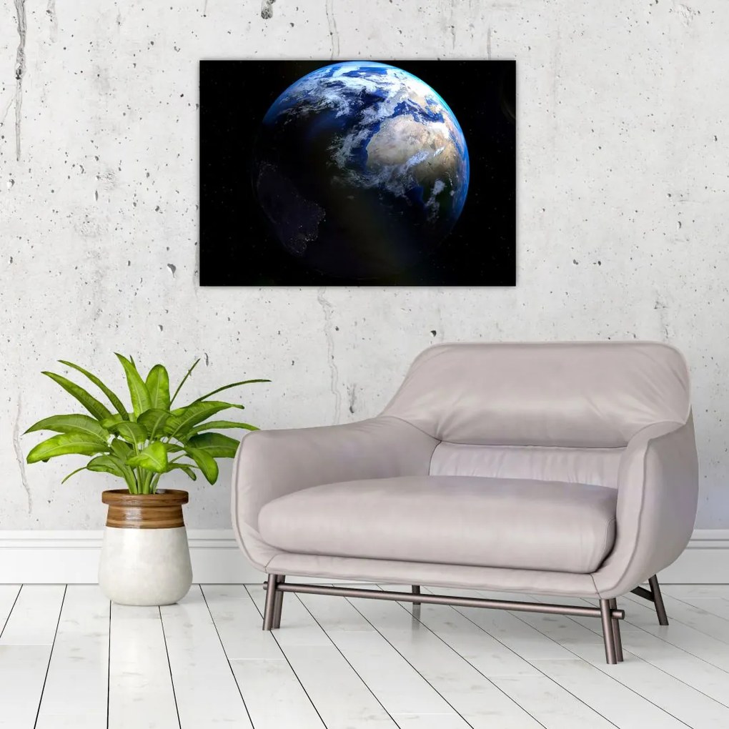 Obraz planety Ziemia (70x50 cm)
