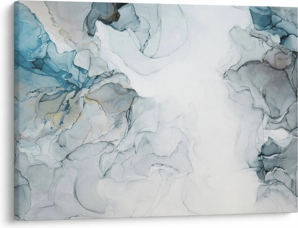 Obraz - Niebieski marmur (70x50 cm)