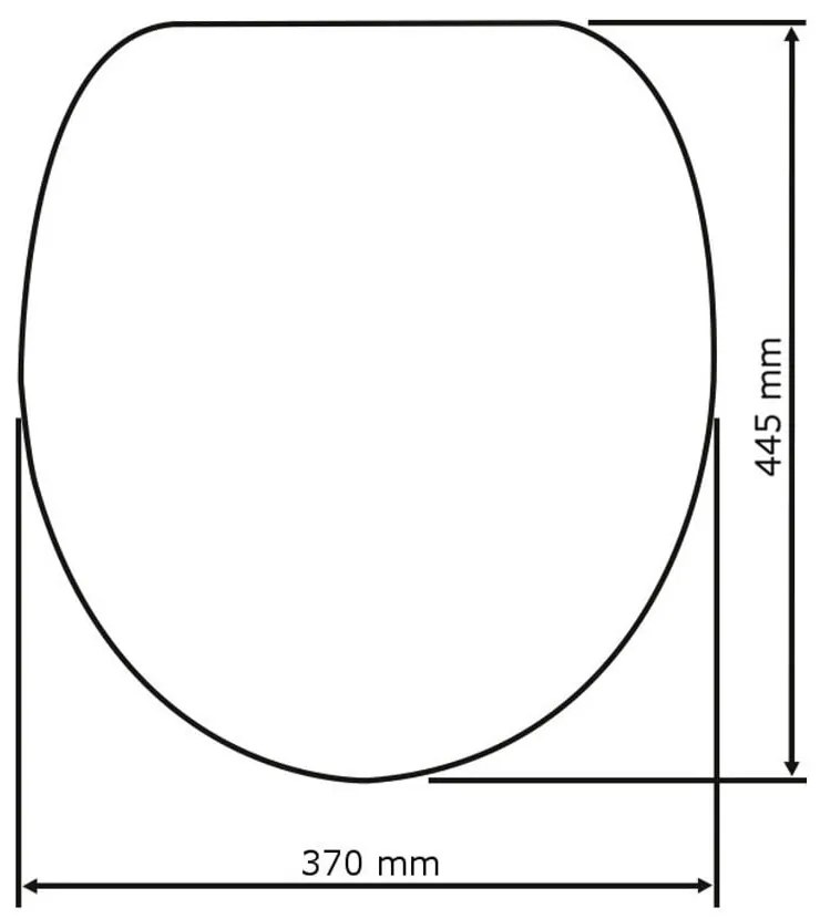 Deska sedesowa 37 x 44 cm Speedy – Wenko