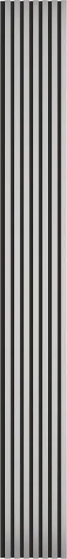 Mexen Lam-B lamele ścienne 275 x 31,5 cm, płyta HDF 4 mm, Srebrny - S100-275317-2812-056
