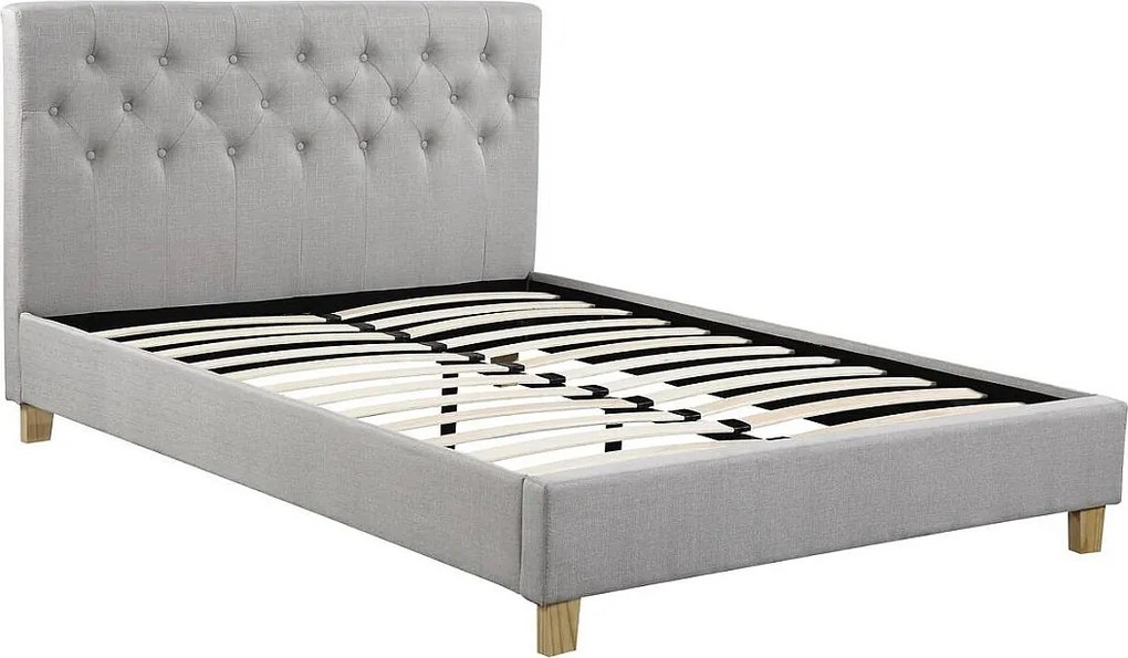 Łóżko „Emmy” - 160 x 200 cm - Beżowe