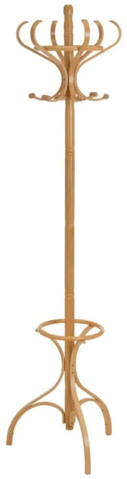 Wieszak z litego drewna topolowego w naturalnym kolorze Thonet – Casa Selección