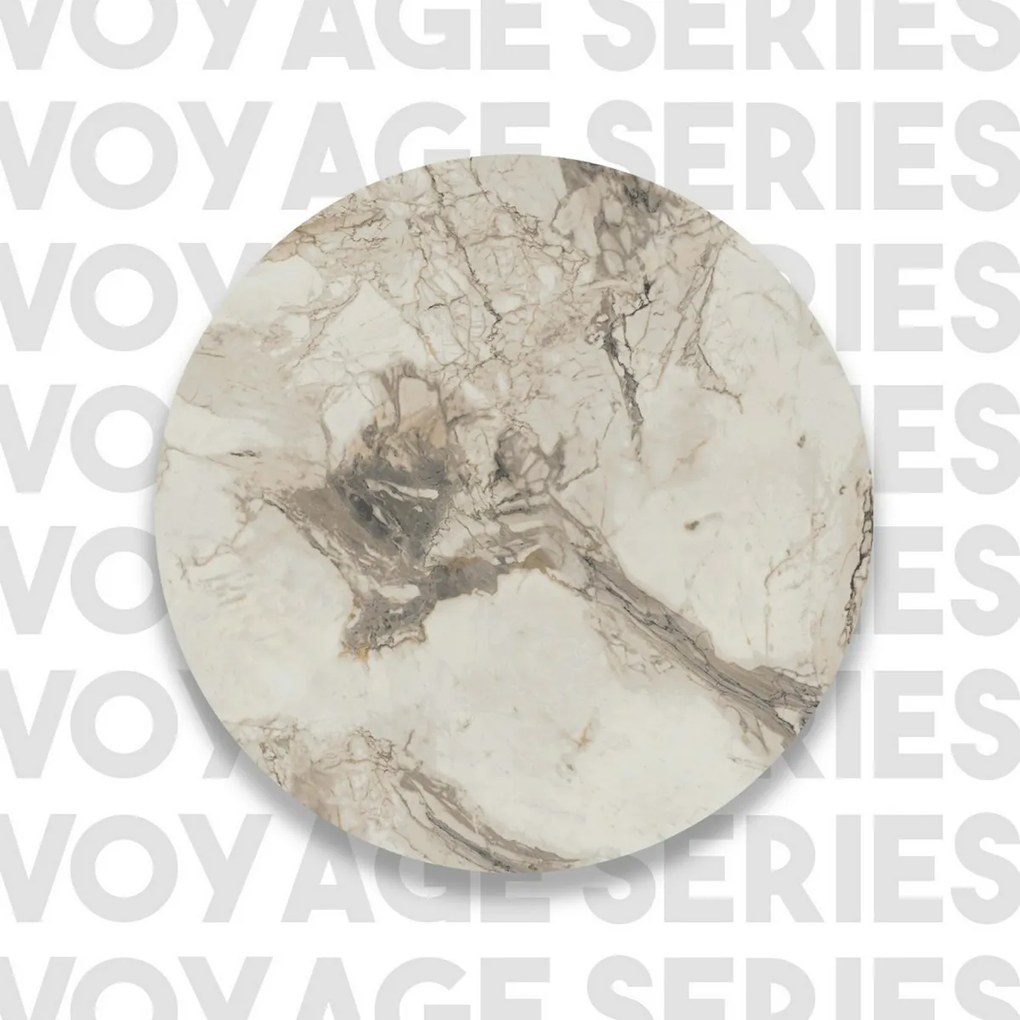Biurko Vilge White Marble and Gold