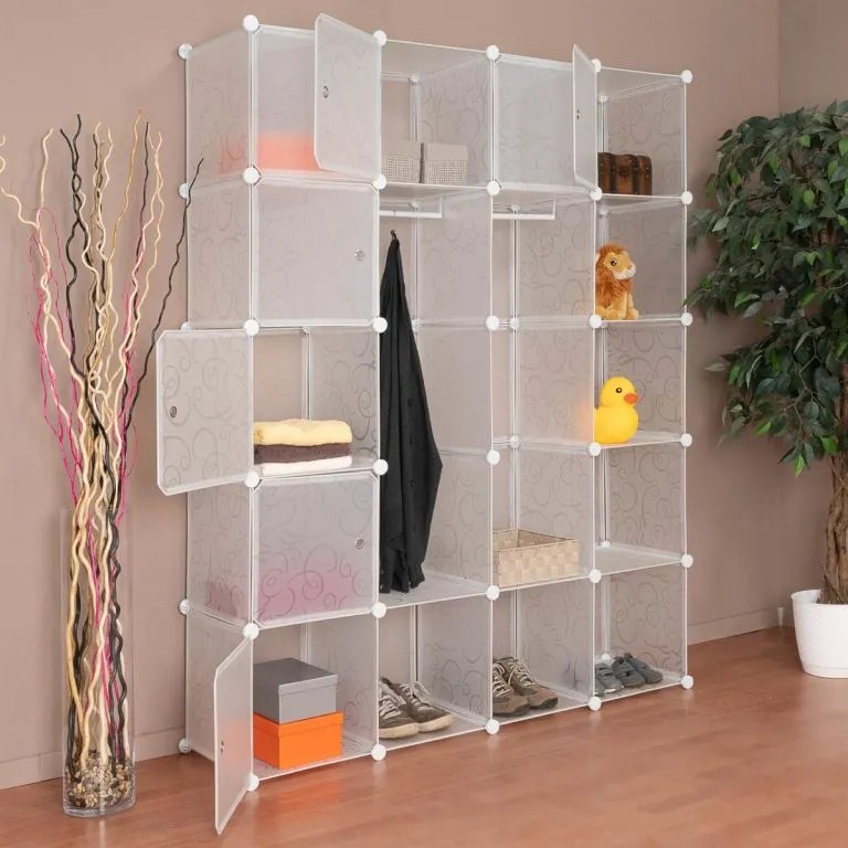 Przezroczysta półka - system wtykowy