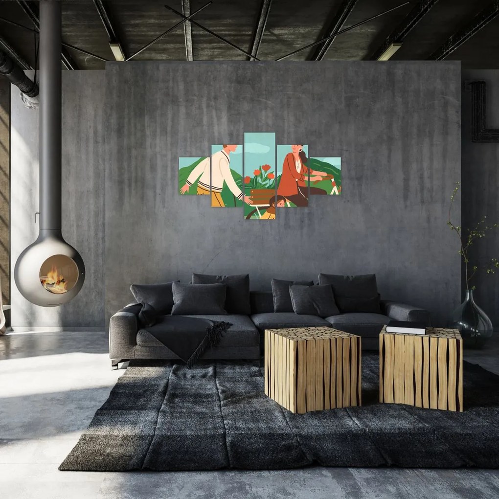 Obraz - Piękny dzień (125x70 cm)
