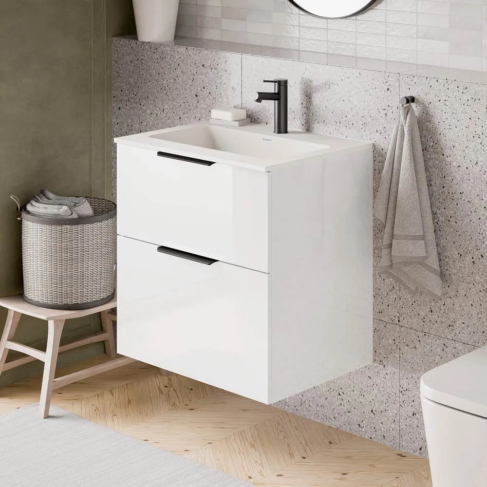 Umywalka Duravit z szafką pod umywalkę TIM 60 cm