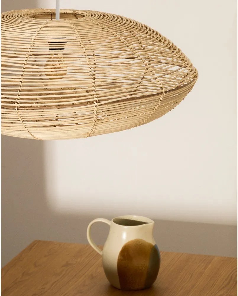 Rattanowy abażur ø 70 cm Flaro – Kave Home