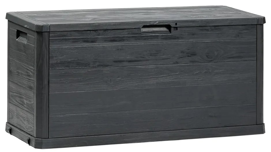 Antracytowa skrzynia ogrodowa Woodys – Toomax