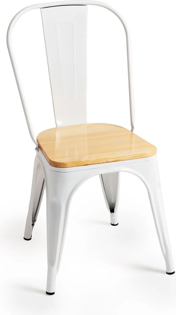 Krzeso z naturalnego drewna Torix