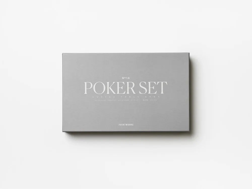 Gra karciana Classic Poker Set – Printworks