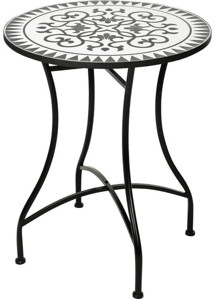 Stolik zewnętrzny Bistro decor Mosaic light, 60 x wys. 71 cm