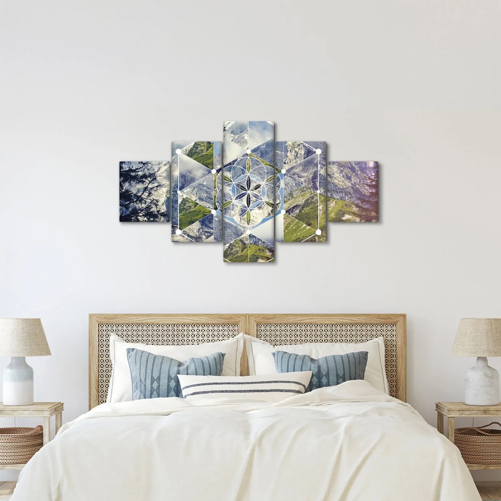 Obraz - Figura geometryczna (125x70 cm)