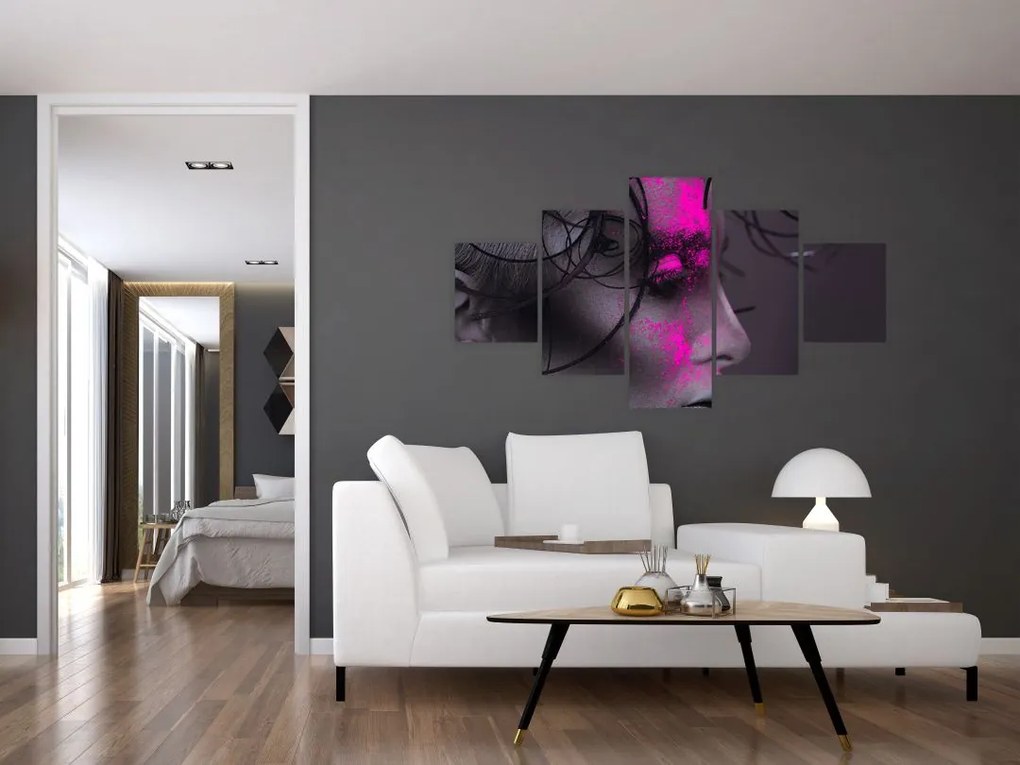 Obraz kobiety (125x70 cm)