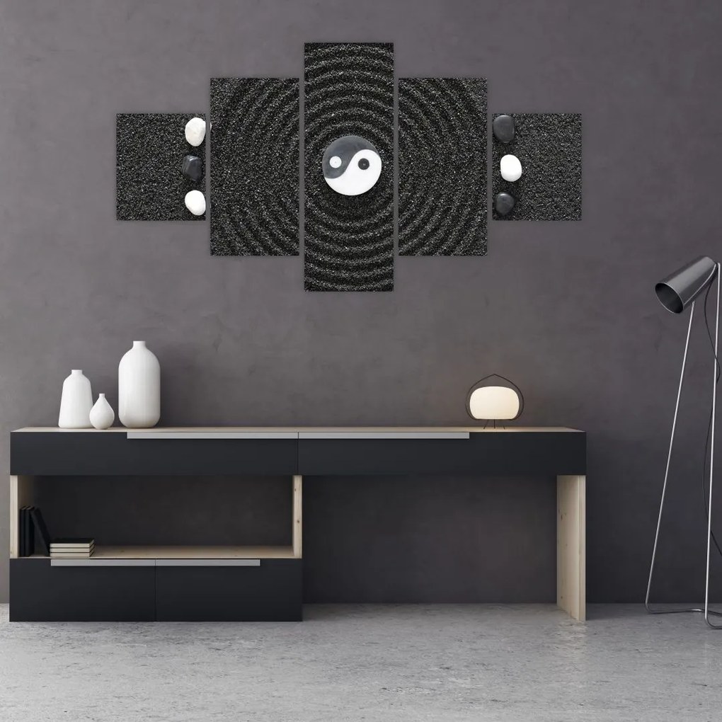 Obraz - Yin i Yang (125x70 cm)