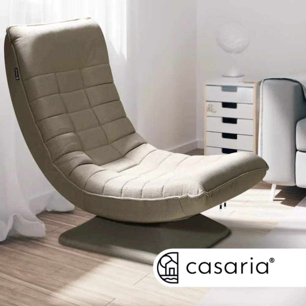 Leżanka ABERDEEN, 87x60x105cm, beżowa Casaria