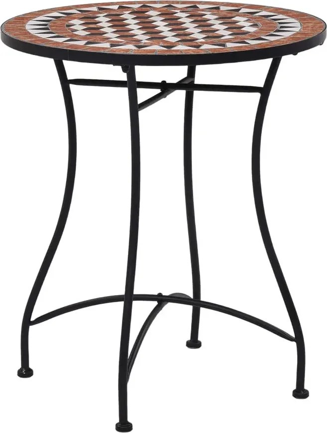 Okrągły stolik bistro z ceramicznym blatem D2-T33