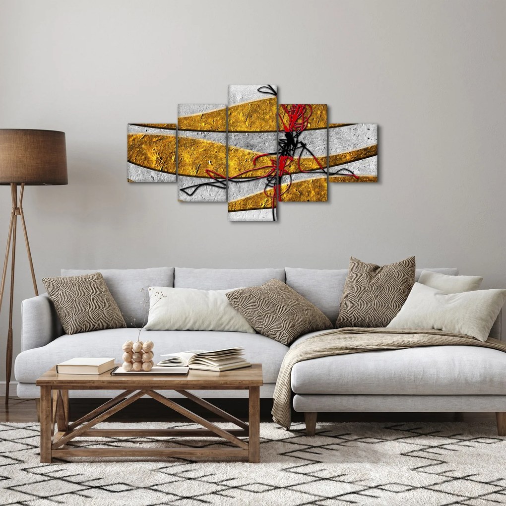 Abstrakcyjny obraz (125x70 cm)