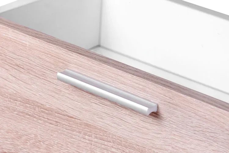 Dziecięce łóżko z szufladami i zagłówkiem 90x200 B3-C07