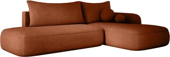 Narożnik wolnostojący BABU układ L Prawy Tkanina NOWORNEVER 79