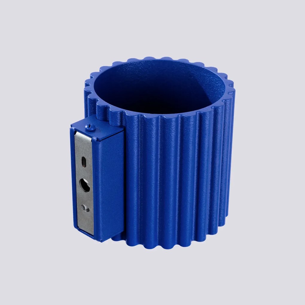 Kinkiet AURA ultramaryna G9 ryflowany SOLLUX  LIGHTING