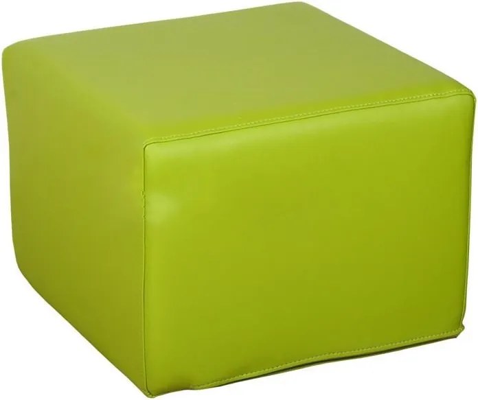 Piankowa pufa przedszkolna Kiddo kwadrat, wysokość 30 cm
