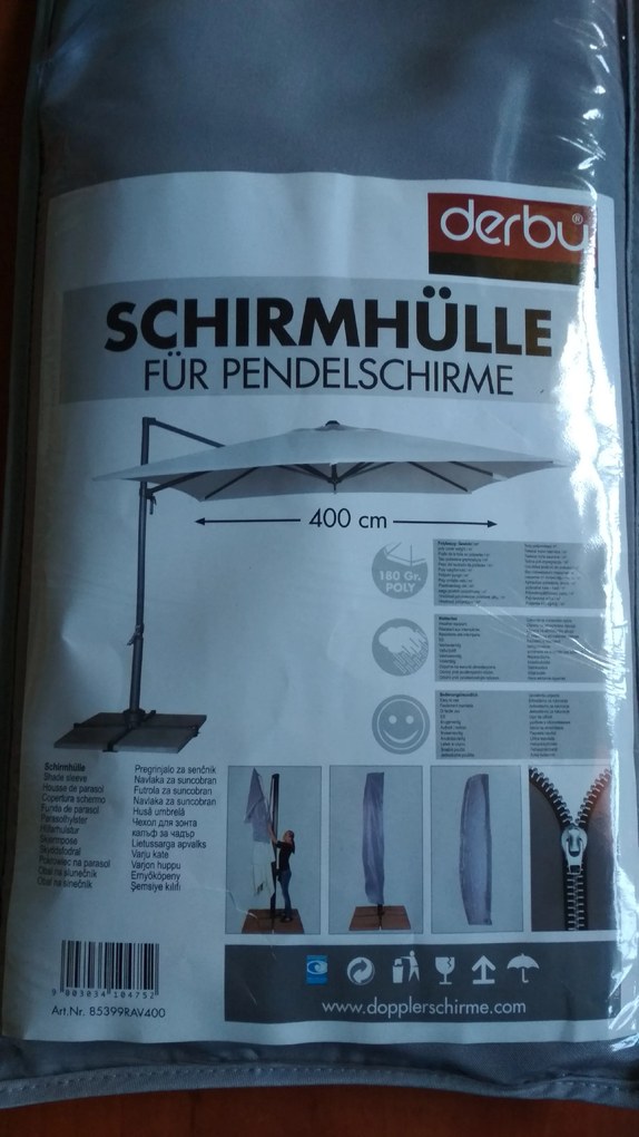 Derby Pokrowiec ochronny do parasoli wychylnych do 400 cm