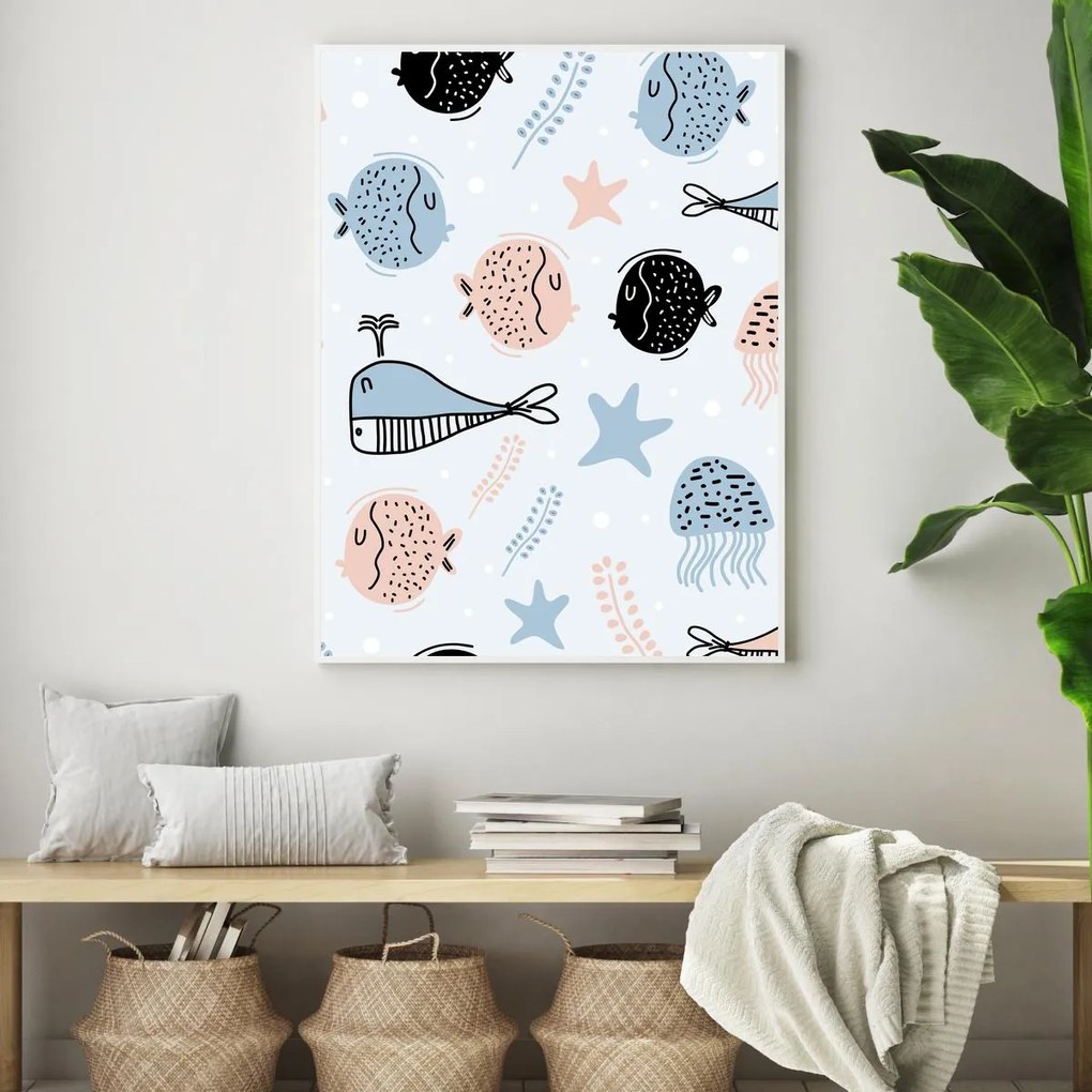 Plakat - Sea Life (A4)