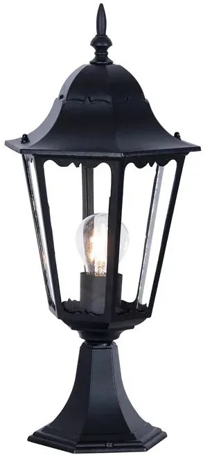 Czarna niska lampa ogrodowa stojąca - 4X S352 Z4-M45