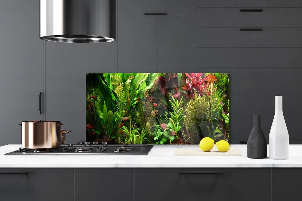 Panel Szklany Dzika Flora w Kwiatach