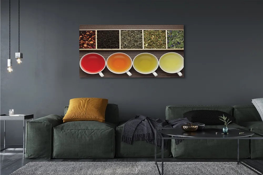 Zdjęcie na płótnie Kolekcja Ziołowych Herbat