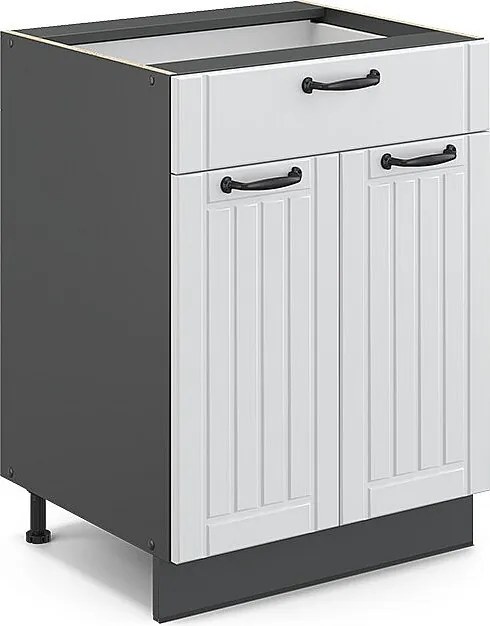 Szafka dolna do kuchni biały domek wiejski 60x51.6x82 fame-line