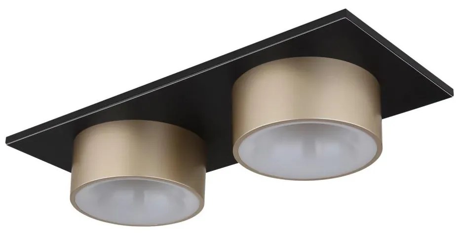 Globo 56964-2 - Lampa sufitowa LED RAYMOND LED/24W/230V 3000K 46x20 cm mosiądz