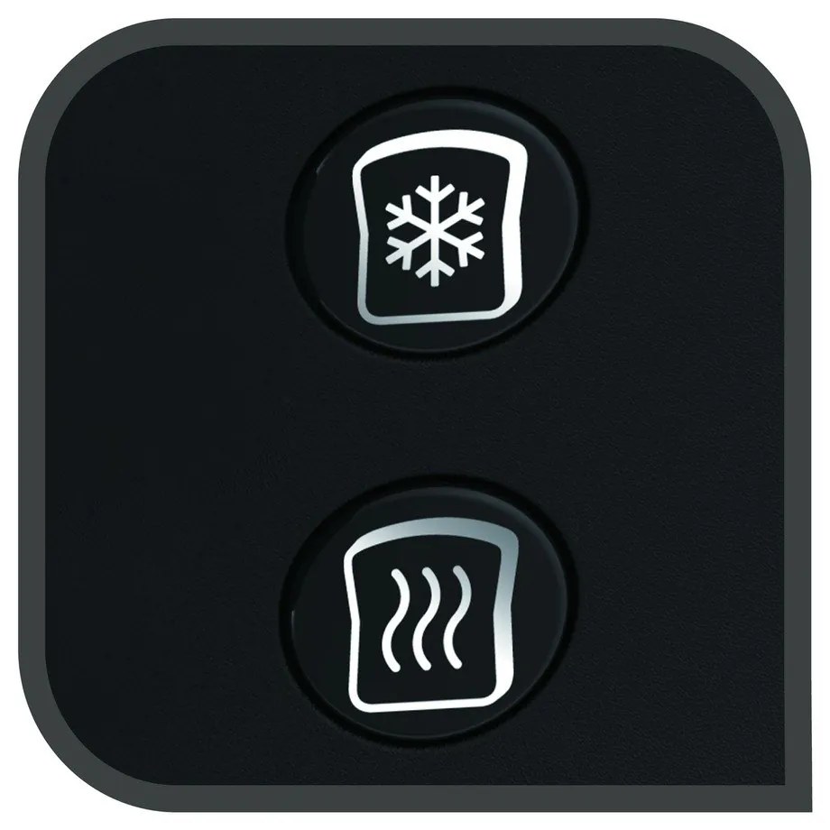 Toster w czarno-srebrnym kolorze Subito TT340830 – Tefal