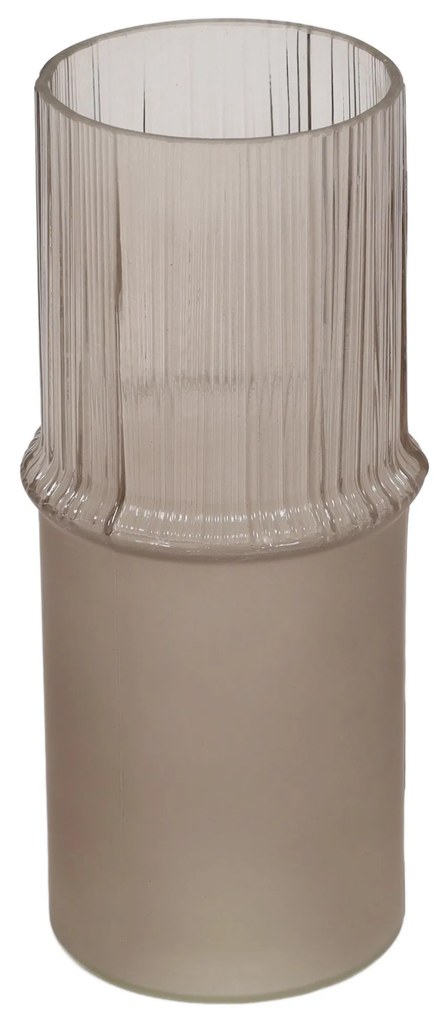 Wazon szklany tuba MATTE, Ø 10,8 x 25 cm