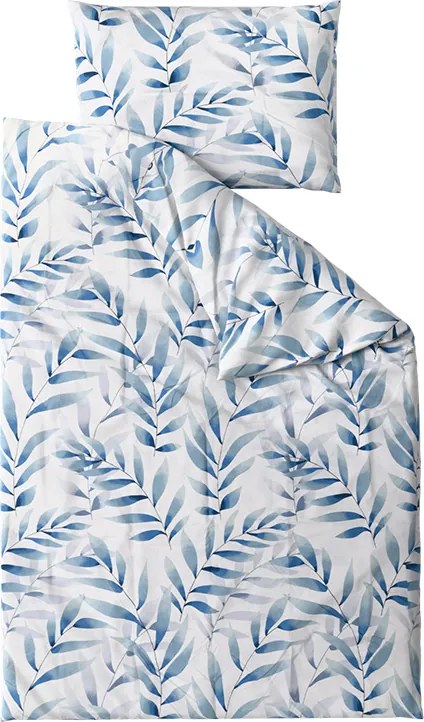 PrzytulneMieszkanie.pl PrzytulneMieszkanie.pl Pościel z mikrofibry KOVENDI niebiesko-biała Rozmiar pościeli: 70 x 90 cm | 140 x 220 cm